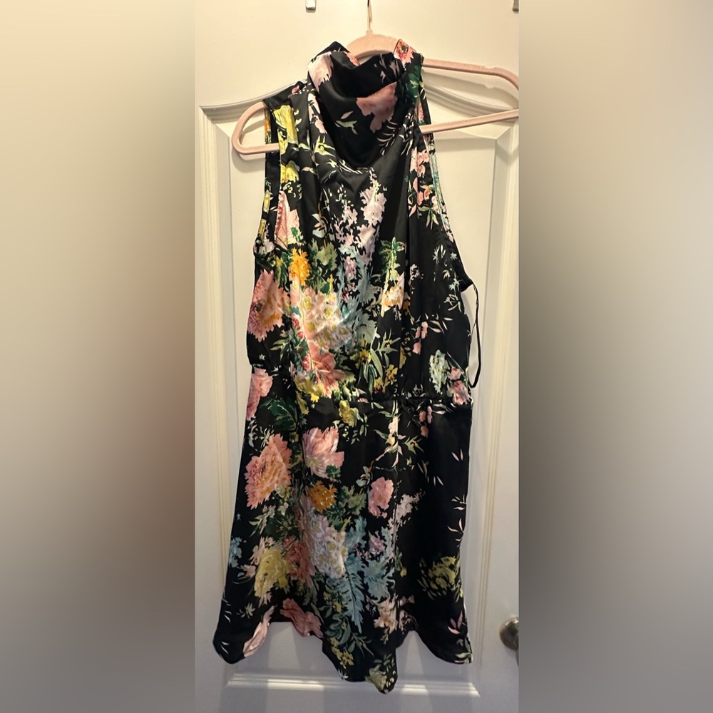 Black flower dress from petal and pup